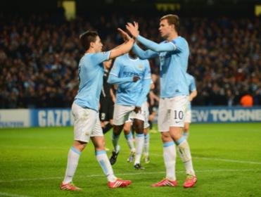 Will Samir Nasri and/or Edin Dzeko have a role to play in City's cup tie at home to Chelsea?